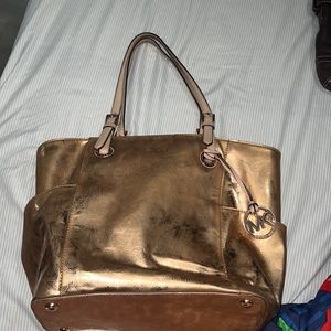 Michael Kors metallic bag